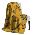 kennesaw state owls fan spirit gold blanket top rated