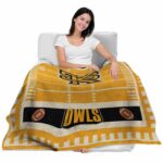 kennesaw state owls football field gold blanket latest model