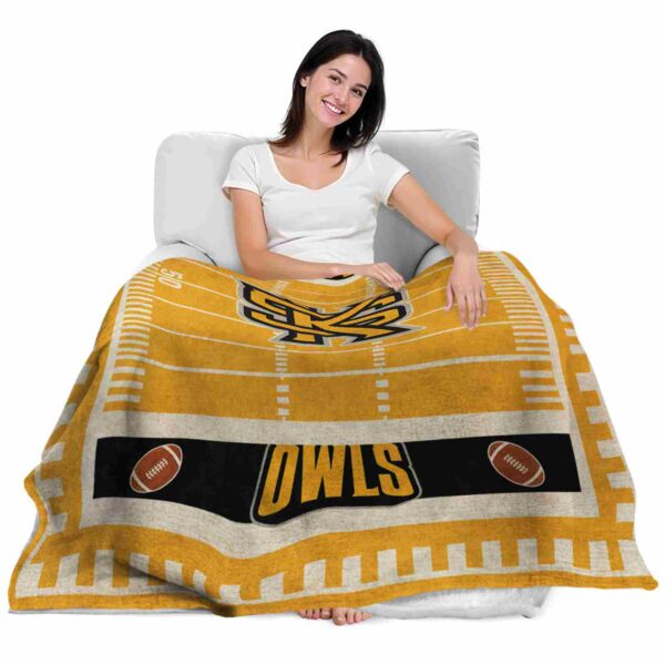 kennesaw state owls football field gold blanket latest model
