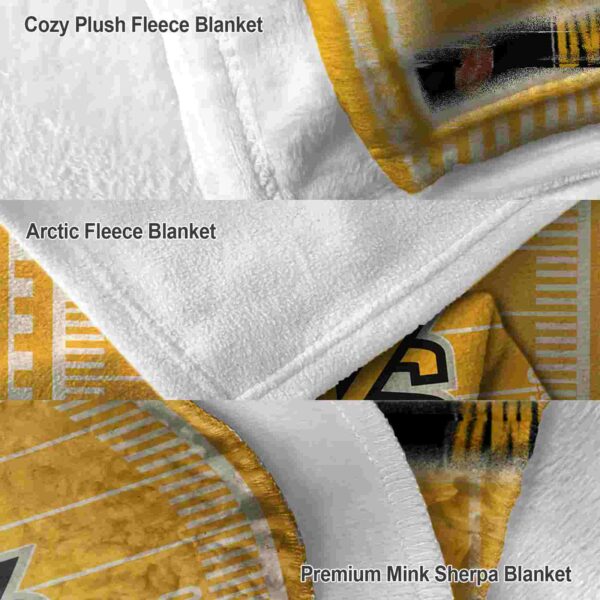 kennesaw state owls football field gold blanket premium grade