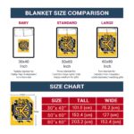 kennesaw state owls splatter effect gold blanket trendy