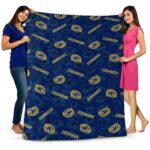 kent state golden flashes diehard fans navy blue blanket best selling