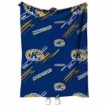 kent state golden flashes fan spirit navy blue blanket best selling