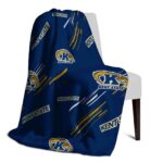kent state golden flashes fan spirit navy blue blanket best selling
