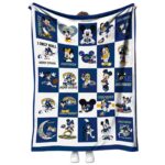 Kent State Golden Flashes Mickey Minnie Navy Blue White Blanket 1 kent state golden flashes mickey minnie navy blue white blanket best selling