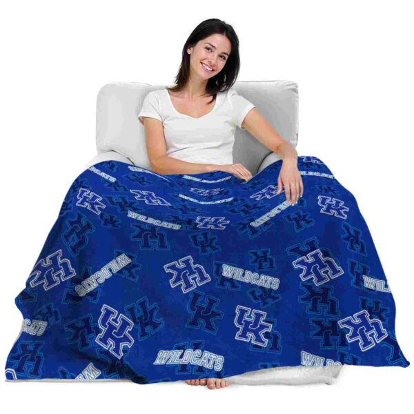 kentucky wildcats diehard fans blue blanket latest model