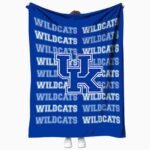 kentucky wildcats fan pride blue blanket best selling
