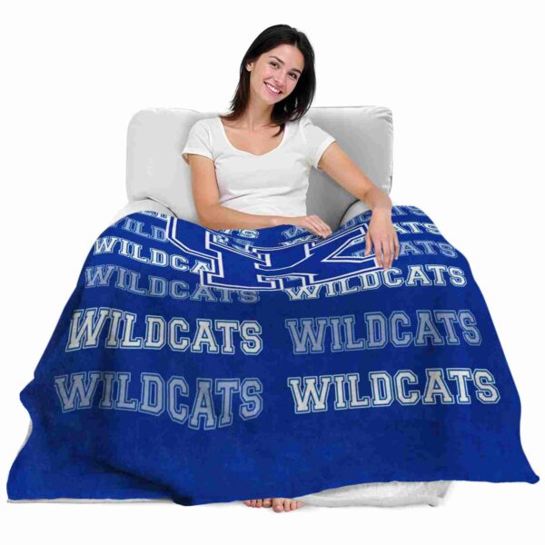 kentucky wildcats fan pride blue blanket latest model