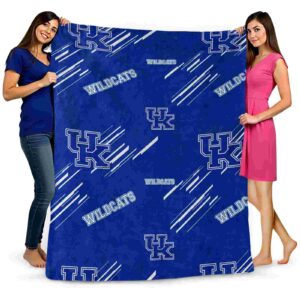 kentucky wildcats fan spirit blue blanket fashion forward