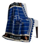 kentucky wildcats football field blue blanket top rated