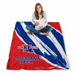 la tech brushstrokes blue white blanket best selling