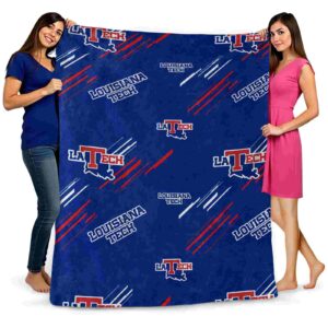 la tech fan spirit blue blanket fashion forward