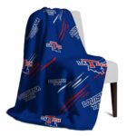 la tech fan spirit blue blanket best selling