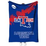 la tech grunge texture blue blanket best selling