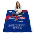 la tech grunge texture blue blanket best selling