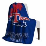 la tech grunge texture blue blanket best selling