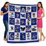 la tech mickey minnie blue white blanket fashion forward