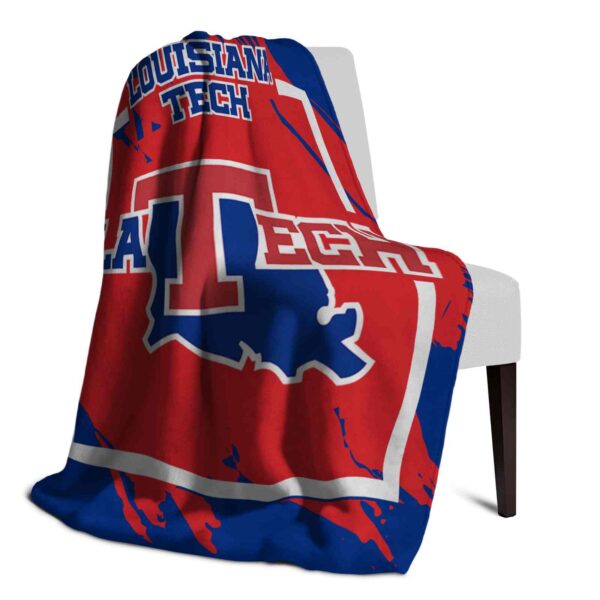 la tech splatter effect blue blanket top rated