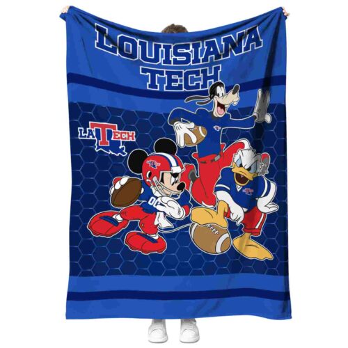 la tech three musketeers blue blanket best selling