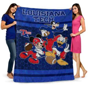 la tech three musketeers blue blanket fashion forward