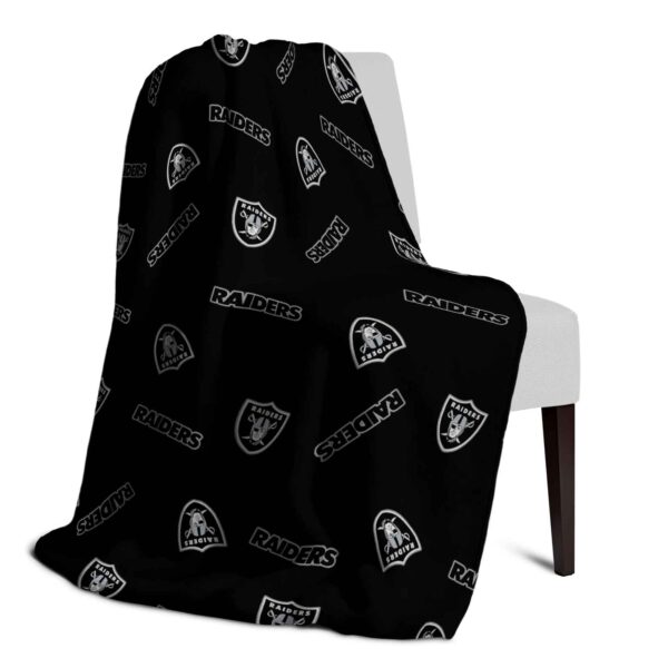 las vegas raiders diehard fans black blanket top rated