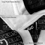 las vegas raiders fan pride black blanket best selling