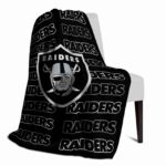 las vegas raiders fan pride black blanket best selling