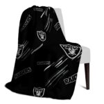 las vegas raiders fan spirit black blanket best selling