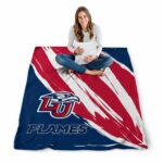 liberty flames brushstrokes red white blanket best selling