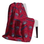 liberty flames diehard fans red blanket best selling