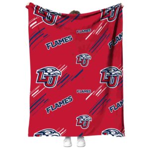 liberty flames fan spirit red blanket best selling