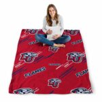 liberty flames fan spirit red blanket high quality