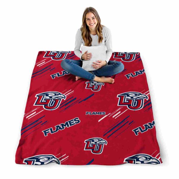 liberty flames fan spirit red blanket high quality