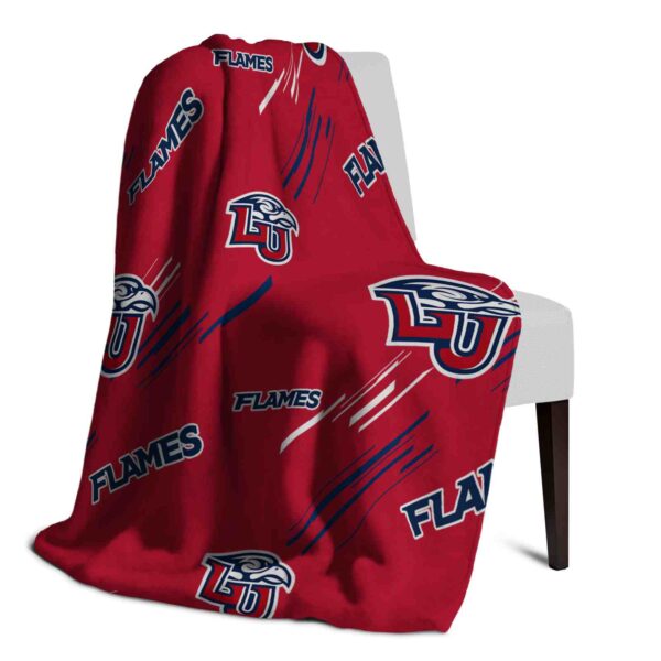 liberty flames fan spirit red blanket top rated