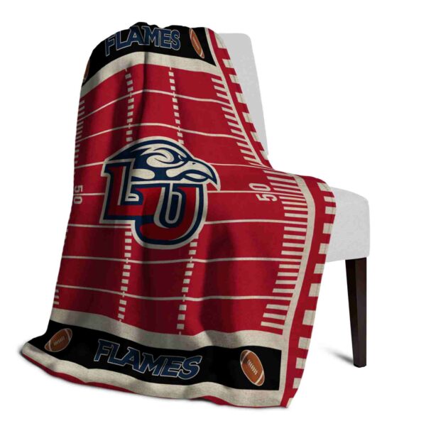 liberty flames football field red blanket top rated