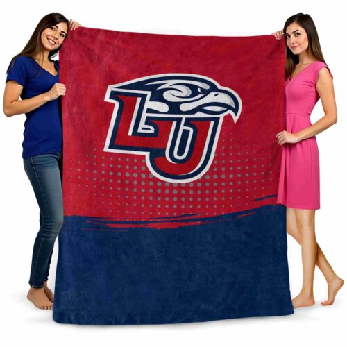 liberty flames gradient dots red blanket fashion forward