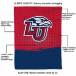 liberty flames gradient dots red blanket best selling