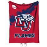 liberty flames grunge texture red blanket best selling