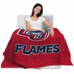liberty flames grunge texture red blanket best selling