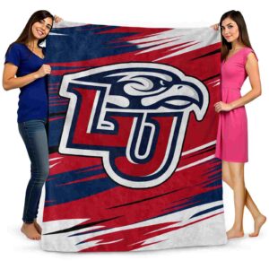 liberty flames paint streaks red white blanket fashion forward