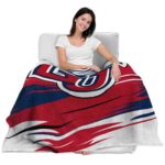liberty flames paint streaks red white blanket best selling