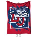 liberty flames splatter effect red blanket best selling