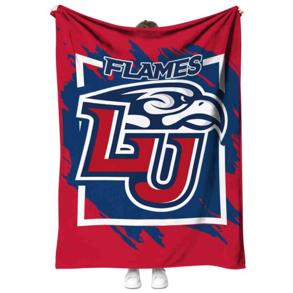liberty flames splatter effect red blanket best selling