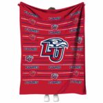 liberty flames striped pattern red blanket best selling