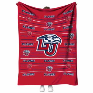 liberty flames striped pattern red blanket best selling