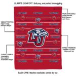 liberty flames striped pattern red blanket best selling