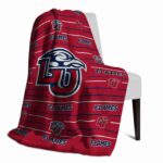 liberty flames striped pattern red blanket best selling
