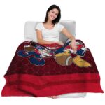 liberty flames three musketeers red blanket best selling