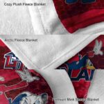 liberty flames three musketeers red blanket best selling