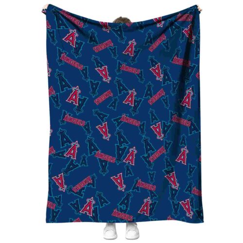 los angeles angels diehard fans blue blanket best selling